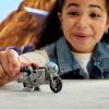 TRANSFORMERS EarthSpark 1-Step Smash Changers Terran Thrash 4-Inch Action Figure, Robot Toys for Boys and Girls 6 and Up