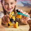 Transformers CYBERWORLD Bumblebee Armored Cyber Changers 4-Inch Action Figure, Quick Change to Car Mode, Robot Toys for Boys and Girls, Kids Christmas Stocking Stuffers, Ages 6+