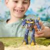 Transformers CYBERWORLD Megatron Cyber Changers 4-Inch Action Figure, Quick Change to Bull Mode, Robot Toys for Boys and Girls, Kids Christmas Stocking Stuffers, Ages 6+