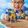 Transformers CYBERWORLD Sky-Byte Cyber Changers 4-Inch Action Figure, Quick Change to Car Mode, Robot Toys for Boys and Girls, Kids Christmas Stocking Stuffers, Ages 6+
