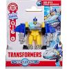 Transformers CYBERWORLD Sky-Byte Cyber Changers 4-Inch Action Figure, Quick Change to Car Mode, Robot Toys for Boys and Girls, Kids Christmas Stocking Stuffers, Ages 6+