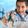 Transformers CYBERWORLD Starscream Cyber Changers 4-Inch Action Figure, Quick Change to Jet Mode, Robot Toys for Boys and Girls, Kids Christmas Stocking Stuffers, Ages 6+