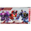 Transformers Decepticon Commander 3-Pack of 5-Inch Robot Action Figures for Boys and Girls, Starscream, Shockwave & Soundwave, Interactive Toys for Kids Ages 6 and Up (Amazon Exclusive)