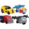 Transformers EarthSpark Tacticon Bundle, Set of 4 Mini Robot Action Figures, Converts in 1 Step, Interactive Fidget Toys for Boys and Girls Ages 6 and Up (Amazon Exclusive)