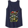 Transformers One Orion Pax D-16 & B-127 Heroic Panels Tank Top(Navy Blue)