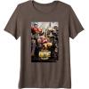 Transformers One Witness The Origin Movie Poster Vintage Premium Tri-blend T-Shirt(Brown)