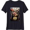 Transformers One Witness The Origin Movie Poster Vintage Premium Tri-blend T-Shirt(Navy Blue)