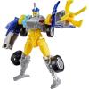 Transformers CYBERWORLD Sky-Byte Cyber Changers 4-Inch Action Figure, Quick Change to Car Mode, Robot Toys for Boys and Girls, Kids Christmas Stocking Stuffers, Ages 6+