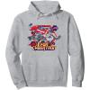 Transformers One For Cybertron Epic Battle Logo Retro Pullover Hoodie(Heather Grey)