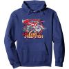Transformers One For Cybertron Epic Battle Logo Retro Pullover Hoodie(Navy Blue)