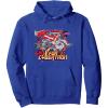 Transformers One For Cybertron Epic Battle Logo Retro Pullover Hoodie(Royal Blue)