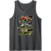 Transformers One Orion Pax D-16 & B-127 Heroic Panels Tank Top(Dark Heather Grey)
