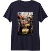 Transformers One Witness The Origin Movie Poster Vintage Premium Tri-blend T-Shirt(Navy Blue)