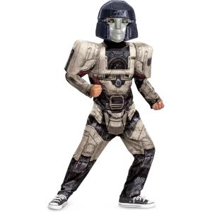 Disguise Boys Megatron Transformers One Costume, Official Transformers Animated Movie Muscle Costume for Kids(Transformers)