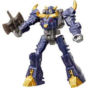 Transformers CYBERWORLD Megatron Cyber Changers 4-Inch Action Figure, Quick Change to Bull Mode, Robot Toys for Boys and Girls, Kids Christmas Stocking Stuffers, Ages 6+