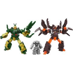 Transformers Legacy United Doom ‘n Destruction Collection, Mayhem Attack Squad Converting Action Figure 3-Pack, Chop Shop & Barrage, 8+ Years (Amazon Exclusive)