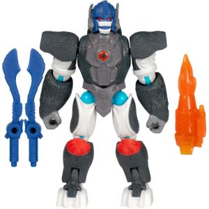 Transformers MixMashers Optimus Primal Custom Mix-and-Match Action Figure & Accessories, 5-Inch-Scale (12 cm) Robot Toys for Kids Ages 4+