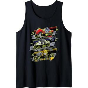 Transformers One Orion Pax D-16 & B-127 Heroic Panels Tank Top(Black)