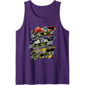 Transformers One Orion Pax D-16 & B-127 Heroic Panels Tank Top(Purple)