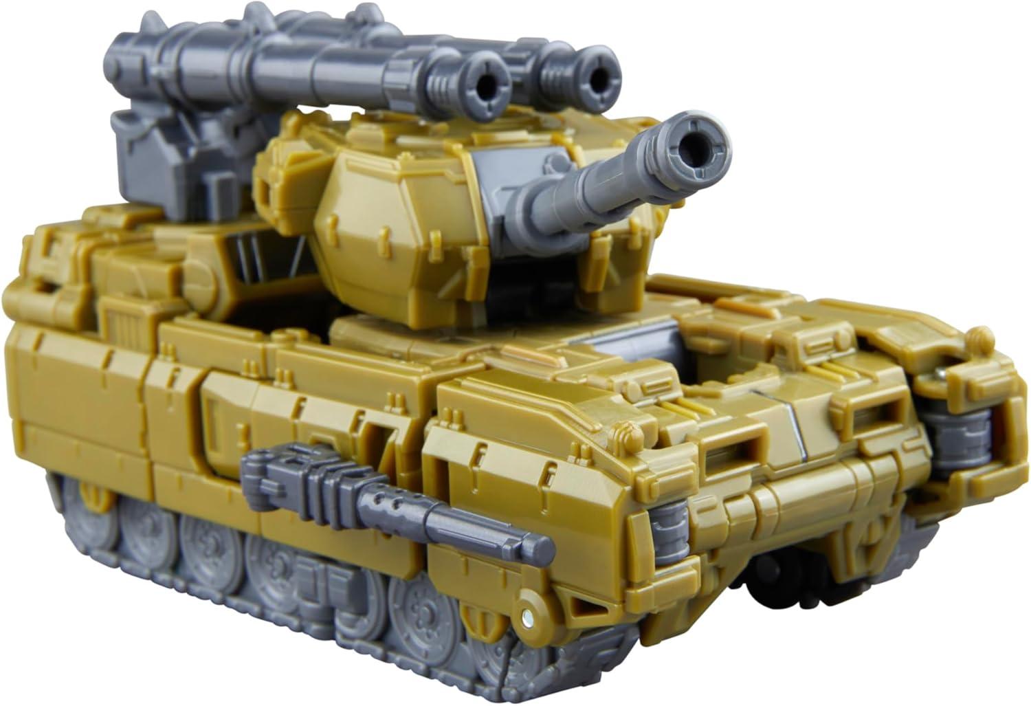 imageTransformers Age of The Primes Combaticon Brawl Voyager Class 55Inch Converting Action Figure Robot Toys for Ages 8
