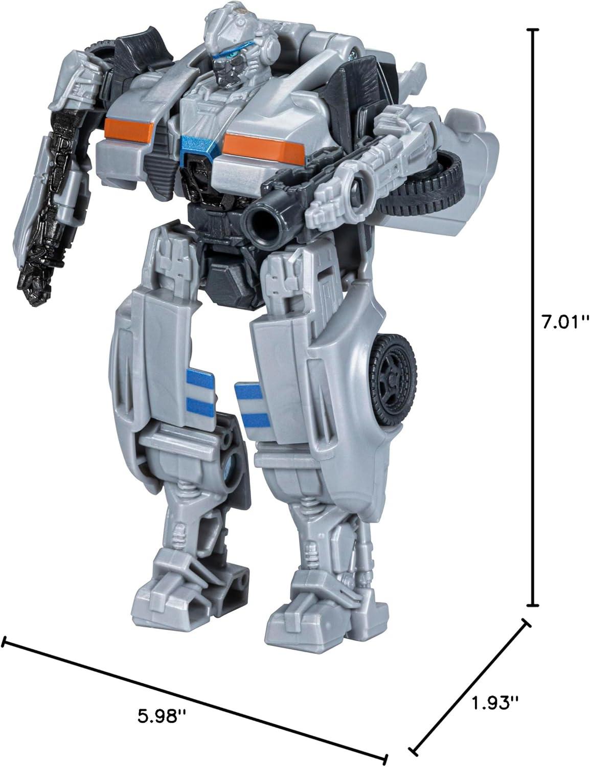 imageTransformers Toys Rise of The Beasts Movie Beast Alliance Battle Changers Autobot Mirage Action Figure Ages 6 and Up 45 inch
