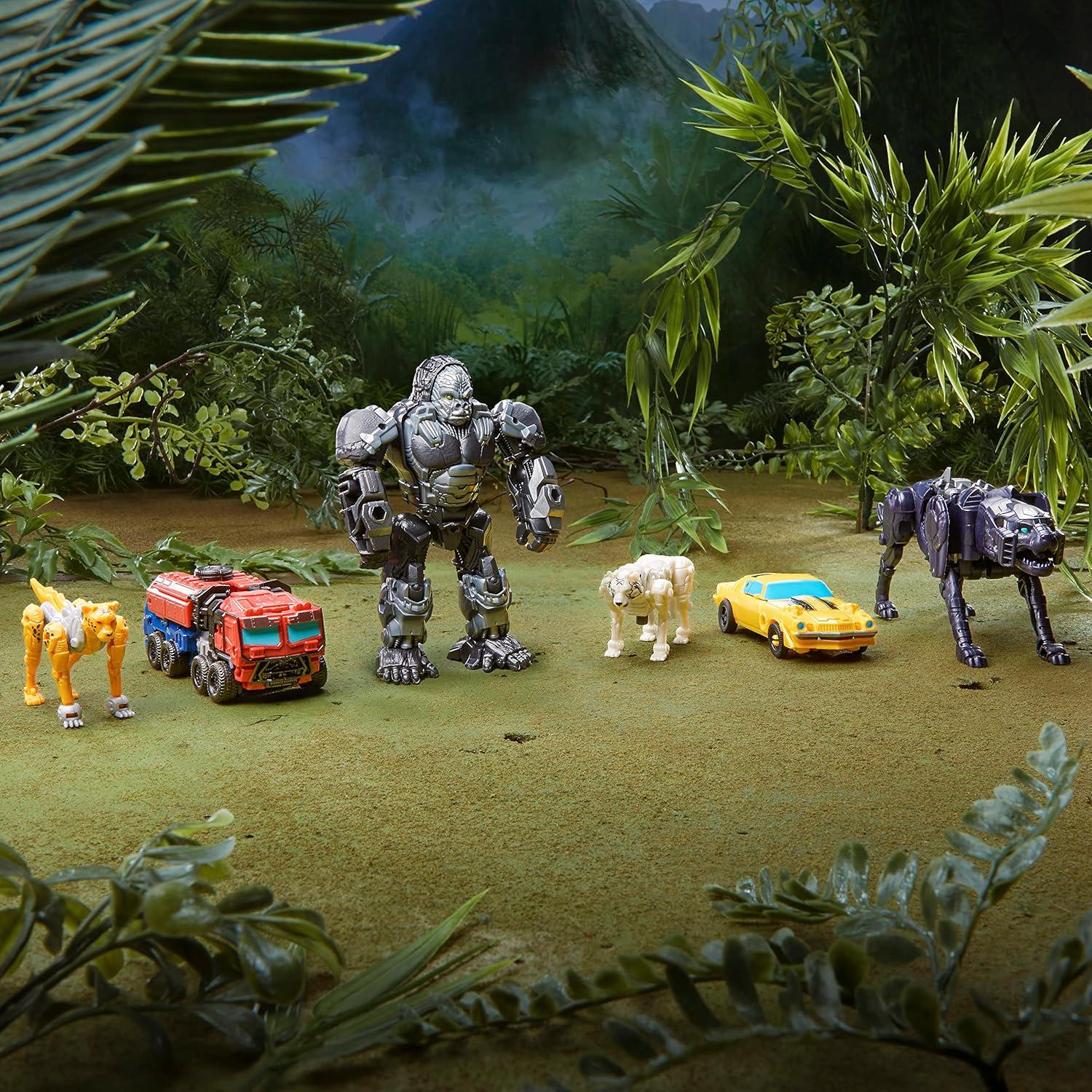 imageTransformers Toys Transformers Rise of The Beasts Movie Beast Alliance Beast Battle Masters Cheetor Action Figure Ages 6 and Up 3inch