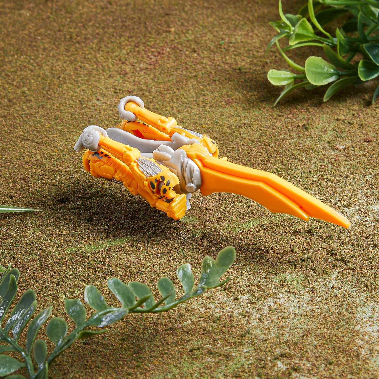 imageTransformers Toys Transformers Rise of The Beasts Movie Beast Alliance Beast Battle Masters Cheetor Action Figure Ages 6 and Up 3inch