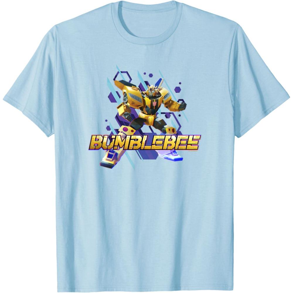 imageTransformers EarthSpark Bumblebee Hero Pose TShirtBaby Blue