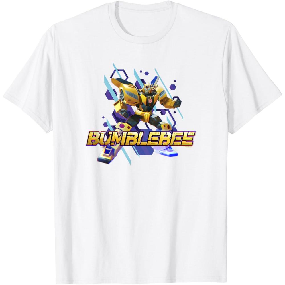 imageTransformers EarthSpark Bumblebee Hero Pose TShirtWhite
