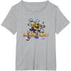 Transformers: EarthSpark Bumblebee Hero Pose T-Shirt(Heather Grey)