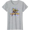 Transformers: EarthSpark Bumblebee Hero Pose T-Shirt(Heather Grey)