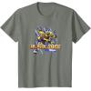 Transformers: EarthSpark Bumblebee Hero Pose T-Shirt(Olive Heather)