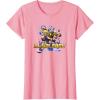 Transformers: EarthSpark Bumblebee Hero Pose T-Shirt(Pink)