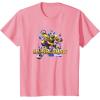 Transformers: EarthSpark Bumblebee Hero Pose T-Shirt(Pink)