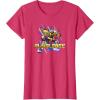 Transformers: EarthSpark Bumblebee Hero Pose T-Shirt(Red Heather)