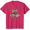 Transformers: EarthSpark Bumblebee Hero Pose T-Shirt(Red Heather)