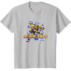 Transformers: EarthSpark Bumblebee Hero Pose T-Shirt(Silver Grey)