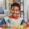 Transformers EarthSpark Cyber-Combiner Bumblebee and Mo Malto Robot Action Figures, Interactive Toys for Boys and Girls Ages 6 and Up(Modern)