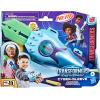 Transformers EarthSpark Cyber-Sleeve Battle Blaster with 3 Nerf Darts and Cyber-Sword, Interactive Role Play Toys for Boys and Girls Ages 6 and Up