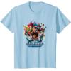 Transformers: EarthSpark Heroes Group Shot Poster T-Shirt(Baby Blue)