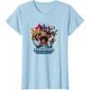 Transformers: EarthSpark Heroes Group Shot Poster T-Shirt(Baby Blue)