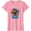Transformers: EarthSpark Heroes Group Shot Poster T-Shirt(Pink)