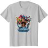Transformers: EarthSpark Heroes Group Shot Poster T-Shirt(Silver Grey)