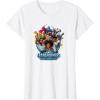 Transformers: EarthSpark Heroes Group Shot Poster T-Shirt(White)