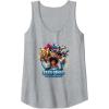 Transformers: EarthSpark Heroes Group Shot Poster Tank Top(Heather Grey)
