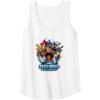 Transformers: EarthSpark Heroes Group Shot Poster Tank Top(White)