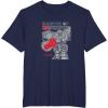 Transformers Megatron Master Of Destruction Color Pop T-Shirt(Navy Blue)