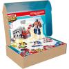 Transformers Playskool Heroes Rescue Bots Academy Road Rescue Team Trailer 4-Pack Converting Toy