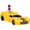 Transformers Toys EarthSpark Spin Changer Bumblebee 8-Inch Action Figure with Mo Malto 2-Inch Figure, Robot Toys for Ages 6 and Up