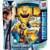 Transformers Toys EarthSpark Spin Changer Bumblebee 8-Inch Action Figure with Mo Malto 2-Inch Figure, Robot Toys for Ages 6 and Up